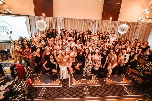 Together We Posh Posh Party